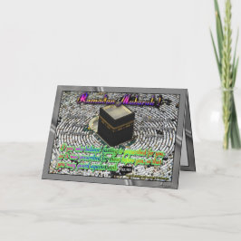 Ramadan groeten kaart