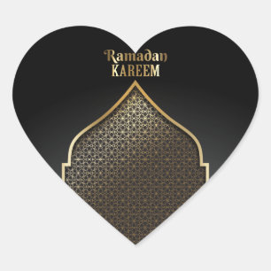 Ramadan Hart Sticker