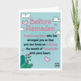 Ramadan - Heilige Maand Zegeningen Kaart