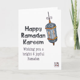 Ramadan - Heilige Maand Zegeningen Kaart