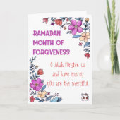 Ramadan - Holy Month Blessings Kaart (Voorkant)