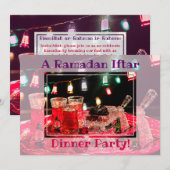 Ramadan Iftar Dinner Islamic Muslim Party Kaart (Voorkant / Achterkant)