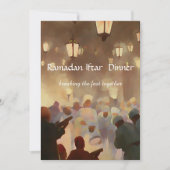 Ramadan Iftar Dinner Kaart (Voorkant)