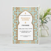 Ramadan iftar Dinner-uitnodiging Kaart (Staand voorkant)