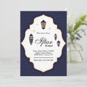 Ramadan Iftar-uitnodiging Kaart (Staand voorkant)