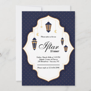 Ramadan Iftar-uitnodiging Kaart