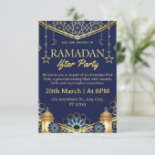 Ramadan Iftar uitnodigingskaart Kaart (Staand voorkant)