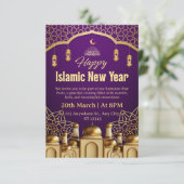 Ramadan Iftar uitnodigingskaart Kaart (Staand voorkant)