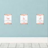 Ramadan Islamic Wall Art Set  (Houten vloer)