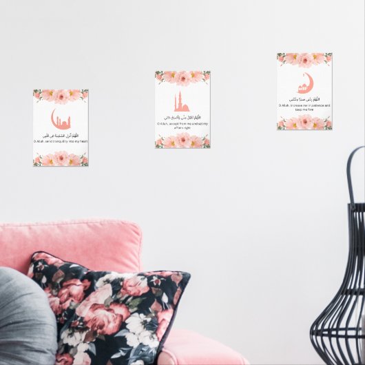 Ramadan Islamic Wall Art Set  (Woonkamer)