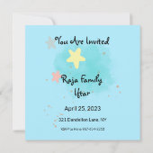 Ramadan Itar Suhour Noite-ع ة م ز و م Kaart (Achterkant)