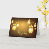 Ramadan Kaart (Gele Bloem)