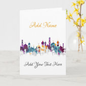 Ramadan Kaart (Gele Bloem)