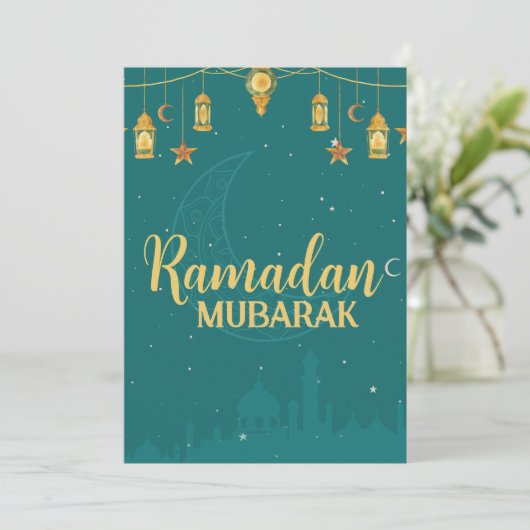 Ramadan-kaart Feestdagenkaart (Staand voorkant)