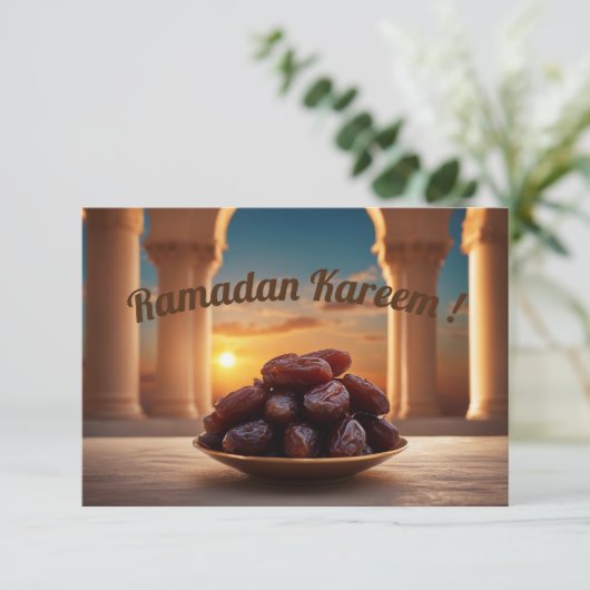 Ramadan Kareem! (Staand voorkant)
