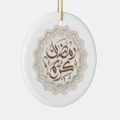 Ramadan Kareem رمضنكر ي ما Keramisch Ornament (Rechts)