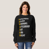 Ramadan Kareem 2022 Fasting Muslim Ramadan beteken Trui (Voorkant volledig)