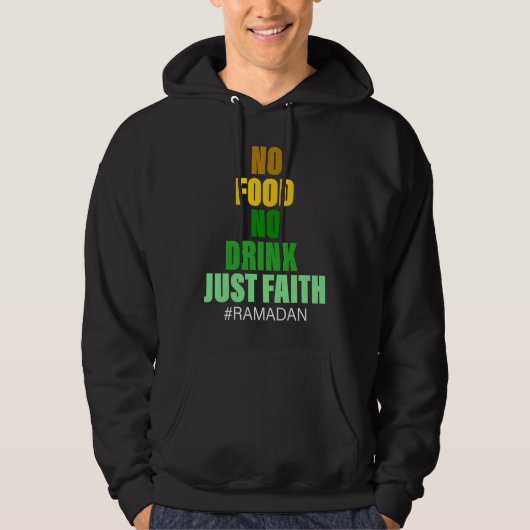 Ramadan Kareem 2023 Islamic Fasting Outfit for Men Hoodie (Voorkant)