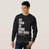 Ramadan Kareem 2023 Islamic Fasting Outfit for Men Trui (Voorkant volledig)