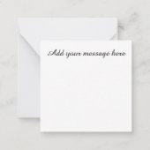 Ramadan Kareem Arabic Notitiekaartje (Achterkant)