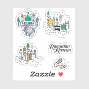 Ramadan Kareem Arabische kalligrafie Sticker