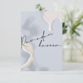 Ramadan Kareem! Bedankkaart (Staand voorkant)