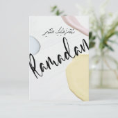 Ramadan Kareem! Bedankkaart (Staand voorkant)