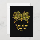 Ramadan Kareem Beting - Eid Mubarak 2023 Feestdagenkaart (Voorkant / Achterkant)