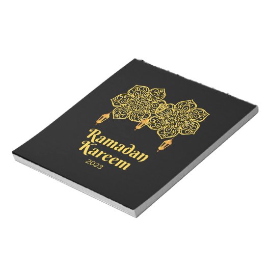 Ramadan Kareem Beting - Eid Mubarak 2023 Notitieblok (Linkerzijde)