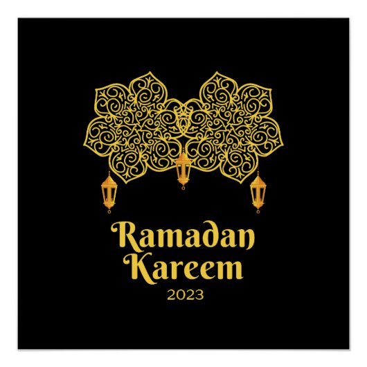 Ramadan Kareem Beting - Eid Mubarak 2023 Perfect Poster (Voorkant)
