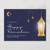 Ramadan Kareem Blue Feestdagenkaart (Voorkant)