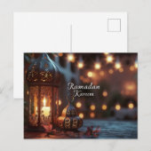 Ramadan Kareem Briefkaart (Voorkant / Achterkant)