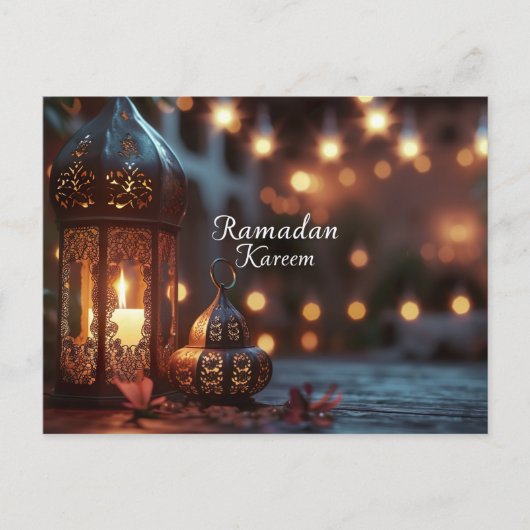 Ramadan Kareem Briefkaart (Voorkant)