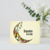 Ramadan Kareem Briefkaart (Staand voorkant)
