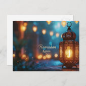 Ramadan Kareem Briefkaart (Voorkant / Achterkant)