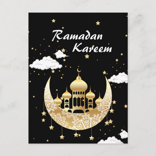 Ramadan Kareem | Briefkaart Ramadan Mubarak (Voorkant)