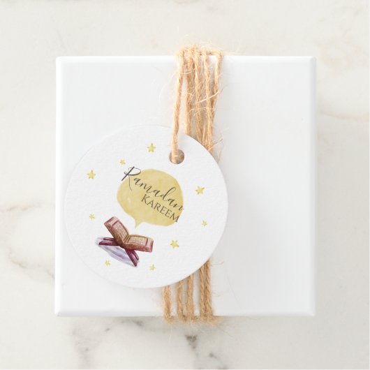 Ramadan Kareem Cadeau Label (In situ)