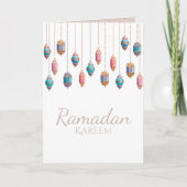 Ramadan Kareem Cadeaukaart Feestdagen Kaart (Voorkant)