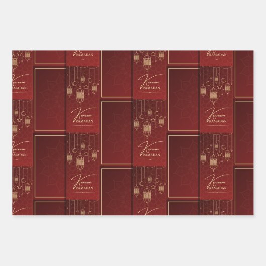 Ramadan Kareem cadeauverpakking Inpakpapier Vel (Voorkant)