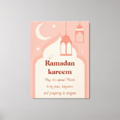 Ramadan Kareem Canvas Afdruk (Voorkant)