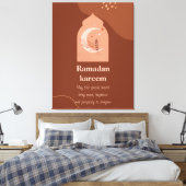 Ramadan Kareem Canvas Afdruk (Insitu (Slaapkamer))