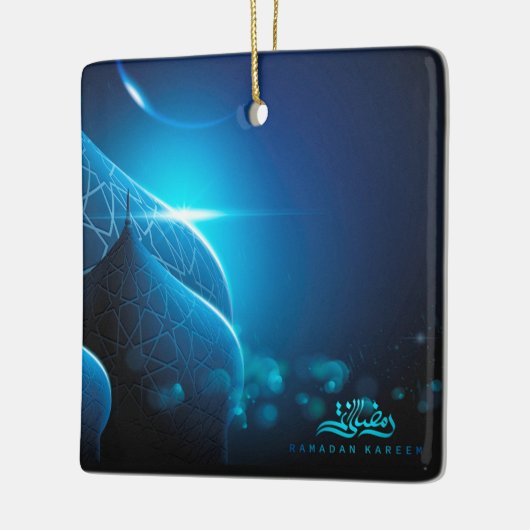 Ramadan Kareem Ceramic Ornament (Links)