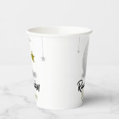 Ramadan Kareem Crescent Design - Islamitische Muba Papieren Bekers (Links)