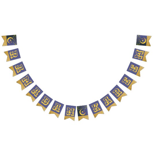 Ramadan Kareem Decor Banner Bunting Vlaggen (Alle)