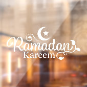 Ramadan Kareem decoratie Raamsticker (Vel 2)