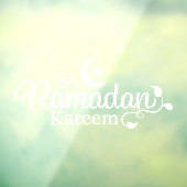Ramadan Kareem decoratie Raamsticker (Vel 3)