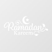 Ramadan Kareem decoratie Raamsticker (Vel)