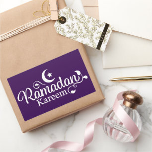 Ramadan Kareem decoratie Rechthoekige Sticker