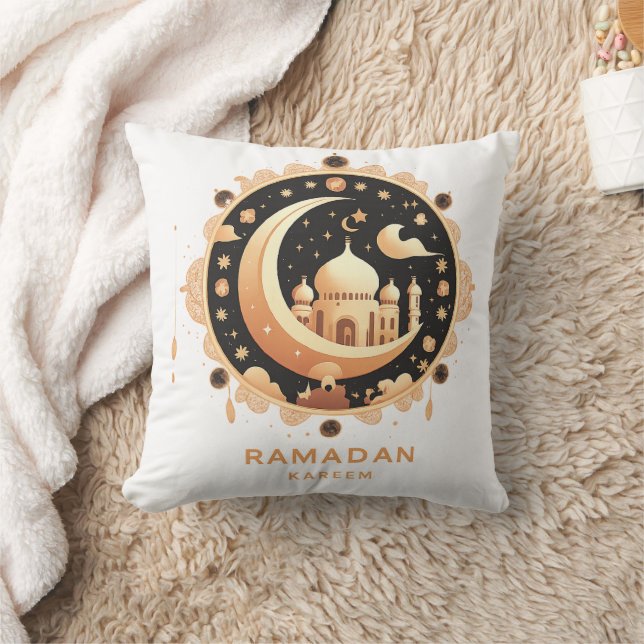 Ramadan Kareem decoratieve kussenontwerp Kussen (Deken)