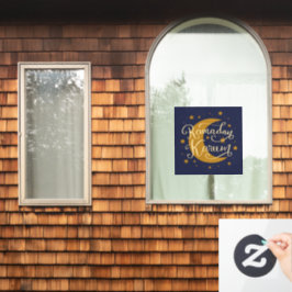 Ramadan Kareem Eid Bedrijfs- of Huisraamsticker Raamsticker